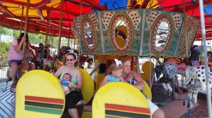 Slightly more excited by the carousel