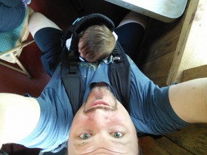 Accidental Breakfast Selfie